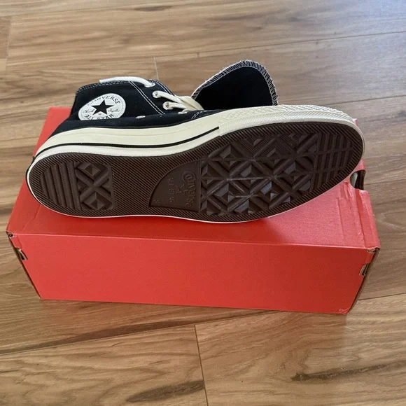 Converse All Star Chuck 70’s - black/cream white - US Men’s 8 - Picture 4 of 4
